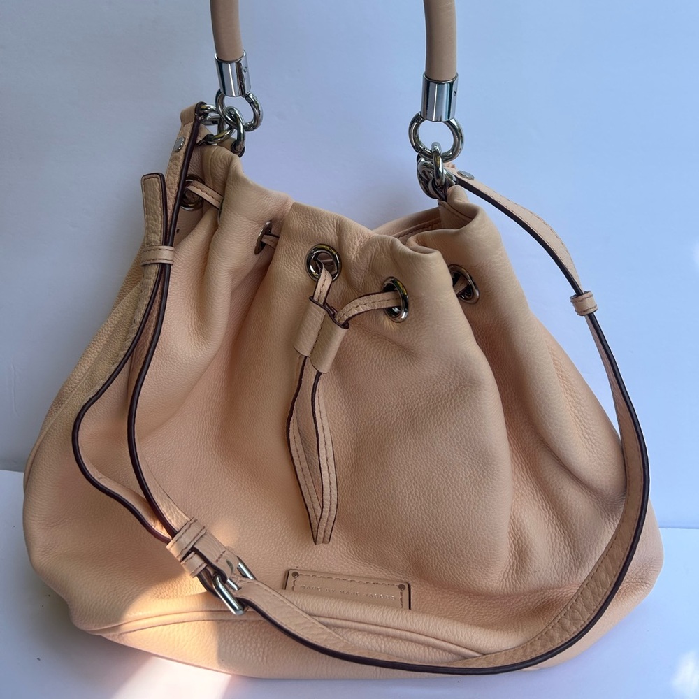 Marc Jacobs Tropical Peach Large Drawstring Crossbody